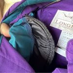 Vint. 90s Teal Purple Color Block Western Cowgirl Long Sleeve Button Down Shirt Blue Size M Photo 3