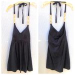 Victoria's Secret VS Bra‎ Tops Halter Swim Top With Gold Trim Photo 1