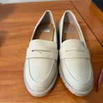 NWOT DV Dolce Vita Chunky Lug Sole Penny Loafer Slip On Crisp Tan Beige 8 Photo 5