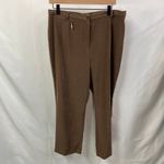 Doncaster Vintage 80's Pant Suit Set womens 14 Soft Faux Suede Classic Brown Photo 9