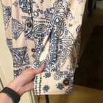 NWOT Bandana Print Shacket Blue Size XS Photo 3