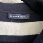Brandy Melville  Black White Knit‎ Polo Short Sleeve Shirt One Size Photo 1