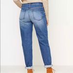 Loft Boyfriend Fit Jeans in Vintage Dark Blue Denim Wash | 2/26 Photo 3