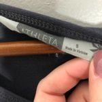 Athleta  cinch front tie wool blend t-shirt v-neck Photo 3