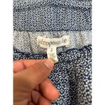 Aeropostale Aéropostale Blue Floral Romper Size Small Petite Adjustable Straps Summer Casual Photo 2