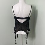Adore Me  black dotted bustier with clips medium Photo 3
