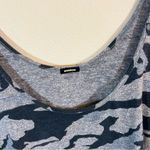 ✨ Monrow Camo Fitted Midi Dress Gray Black Small Gray Photo 4