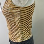American Vintage Vintage Y2K Coolwear Sequin Stripe Retro Cubbing Top Womens Size Small Photo 2