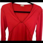 Free People Victoria Plunge Bodysuit. Size Medium Photo 3