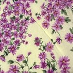 Heartloom  Nicka Purple and Pale Yellow Floral Mini Dress Size Small NWT Photo 6