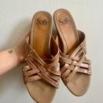 Soft Surroundings Vintage Braided Tan Heels Photo 1