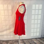 Lulus Lulu’s NWT Hometown Girl Red Lace Skater Dress size small Photo 8