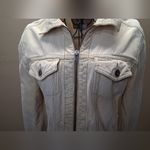 Hollister  CORDUROY Cream Denim Jacket Photo 9