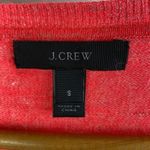 J.Crew  Women's Orange Knit Long Sleeve Crew Neck Sweater S Photo 5