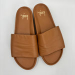 Beek Gallito Leather Slide Sandal in Tan Size 8 Photo 4