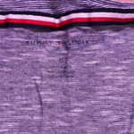 Tommy Hilfiger  Blue White Stripe‎ Sleep Shirt Size Medium Photo 2