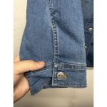 Alfred Dunner  Women’s Light Wash Denim Jacket Floral Butterfly Embroidered 1X Photo 6