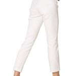 Rag and Bone White Snap Front Cropped Pants Photo 2