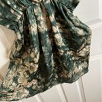 Collective Concepts  women’s Green and Cream Tie-Dye Dress size medium Photo 5