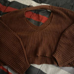 Urban Outfitters  Brown Knit Sweater Photo 2
