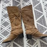 Jack Rogers  moto‎ boho leather suede knee high boots Photo 4
