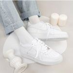 Nike New Air Force 1 LE Low Triple White GS Photo 0