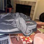 Skechers  Yoga Foam Sling Black Flip Flops Sandals Size 10 Photo 3