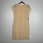 CALLAHAN Knitwear Jada‎ Lined Plaid Cotton Dress Yellow NWT Orange Photo 7
