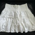 American Eagle Outfitters White Miniskirt Photo 0