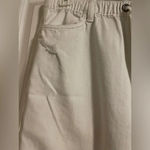 Aerie White Distressed Women’s Pull On Soft Pants Size Medium Basic Minimalist Photo 1