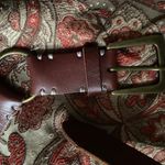 Alythea Althleta Purse Belt Brown Leather  Photo 1