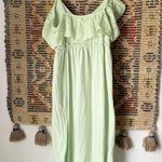 ZARA  Ruffle Neck Midi Dress Photo 7