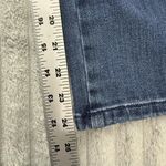J‎ Jill Jeans Womens 8 Wide Leg Tab Waist Cropped Blue Denim Stretch Capri Pants Photo 6