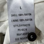 Dress Forum Patterned Romper White Black Size Large Photo 5