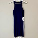 Marine layer  Women's Athletic Mini Tank Dress Pockets Navy Blue Size Small EUC Photo 6