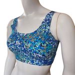 No Boundaries NWT  Blue Wireless Bonded Scoop Bra (M) Photo 3