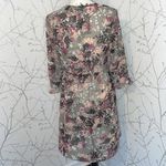 Elle  sheer floral dress, Size Large‎ Photo 3