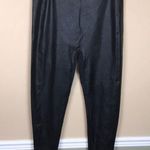 Honeylove Women’s Faux Leather Vegan Black Pull Photo 0