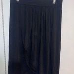 No Boundaries Women’s black maxi skirt with front slit - XL Photo 0