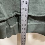 Free People NWT  We The Free Camden Sweatshirt XS Green Horizon Casual Athleisure Photo 4