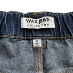 Wax Jean  Plus Woman Dark Wash Pockets Denim Jean Skater Shorts Size 3X NEW Photo 1