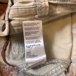 Anthropologie  The Wanderer Pants Women's 25 Green Linen Blend Cargo Stretch Y2K Photo 7