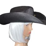 Summit hat company black felt cowgirl hat with removable hat strap Photo 2