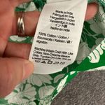 J.Crew  Smocked One-Shoulder Top Kelly Green Floral S Photo 5