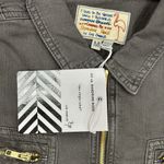 NWT Free People X Sandrine Rose Size M Gray Zip Long Sleeve Jumpsuit Size M Photo 2