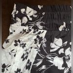 Simply Vera Vera Wang Black & White Floral Designs W Front  Tie Tassels … Photo 5