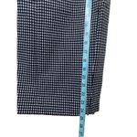 Merona Black White Polka Dot Straight Pencil Skirt Size 4 Lined Back Zip Photo 2