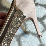 Gold and Silver Heels with Glittery Sparkle Size 8 Photo 4