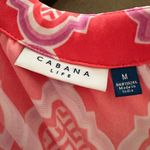 Cabana Life Womens Dress Athletic Golf Colorful Stretchy Pink Size Medium UPF 50 Photo 3