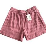 LA Relaxed Women's Size Large Calliope Shorts, Color Rosebud Photo 0